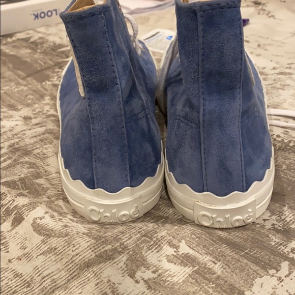 Chloe sneakers! Worn once to see if they could fit but were tight. Size 10 or 41 - Picture 5 of 7